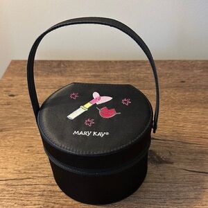 Mary Kay Black and Pink Cosmetic Case